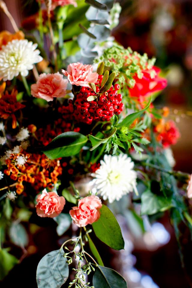 Warner Hall Wedding Flowers