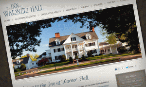 Inn at Warner Hall Web Site