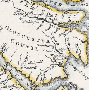 Old Gloucester County Map